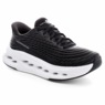 Skechers Women’s Max Cushioning Glide-Step Sapphire Slip-Ins, Black White, large