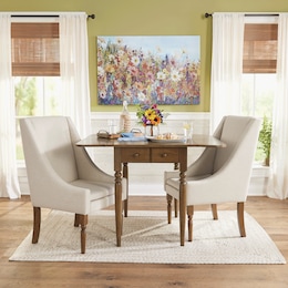 Louisa English Country Dining Table and Chairs, , large