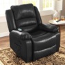 Overstuffed Recliner with Massage, , large