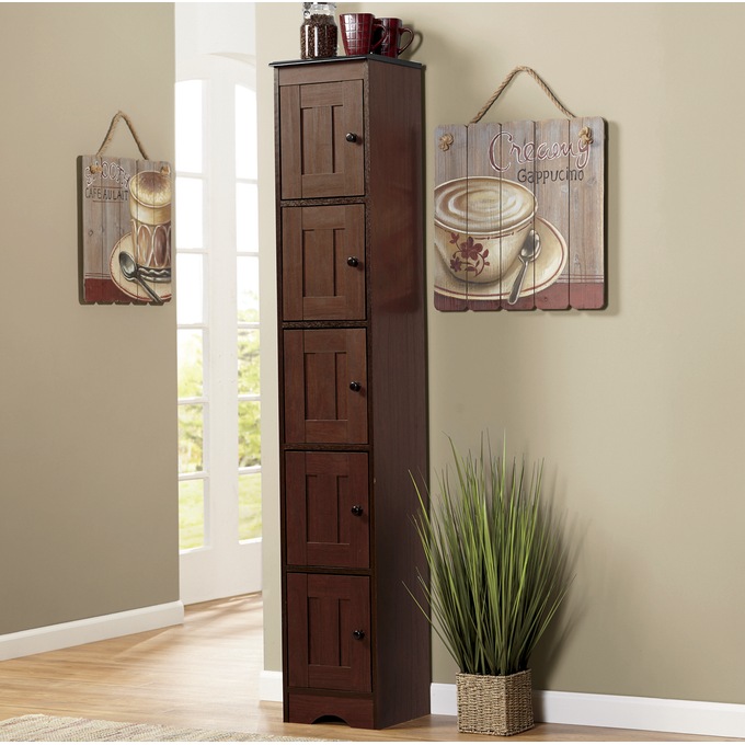 Katie 5-Door Tall Kitchen Cabinet | Country Door
