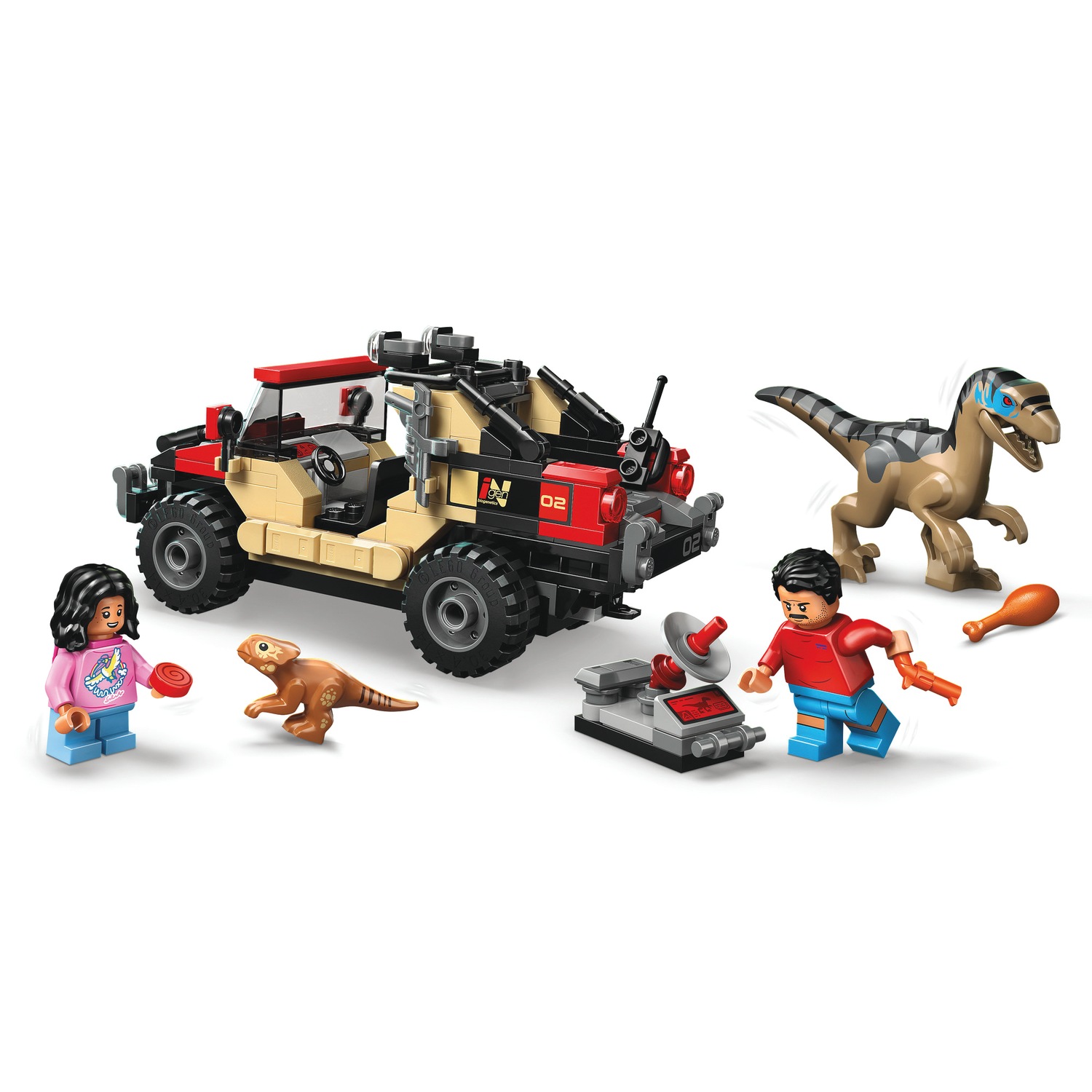 LEGO Jurassic World Raptor Off-Road Escape | Country Door