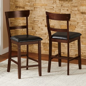 Set of 2 Pub-Height Chairs, , large