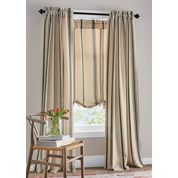 Grain Sack Window Treatments, , large