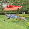 Striped Lawn Swing, , large