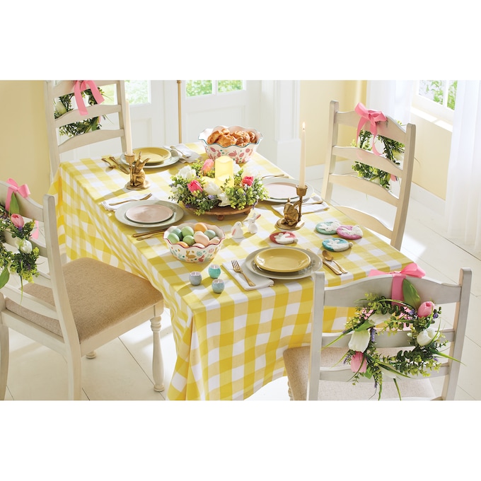 Easter Candlelit Floral Centerpiece, , large