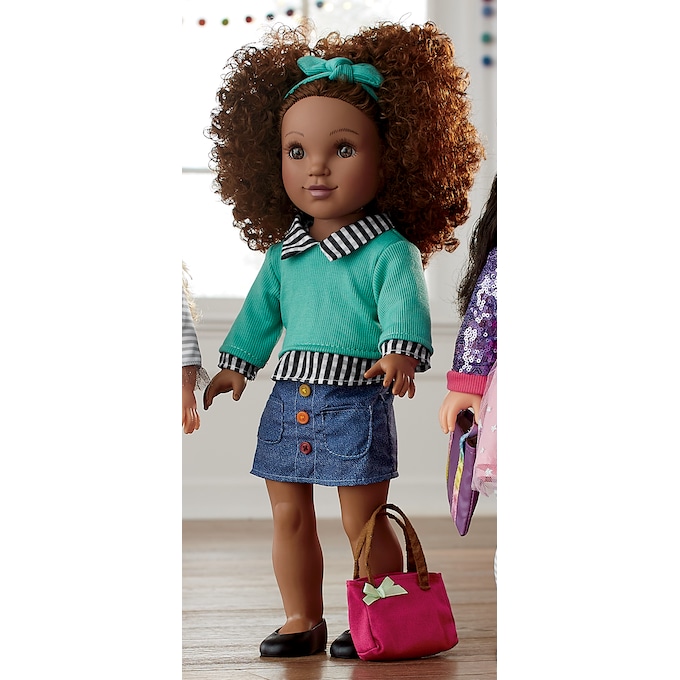 18 Style Girls Dolls with Outfits Country Door