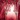 Captured Glass Wall Sconce, Red, swatch