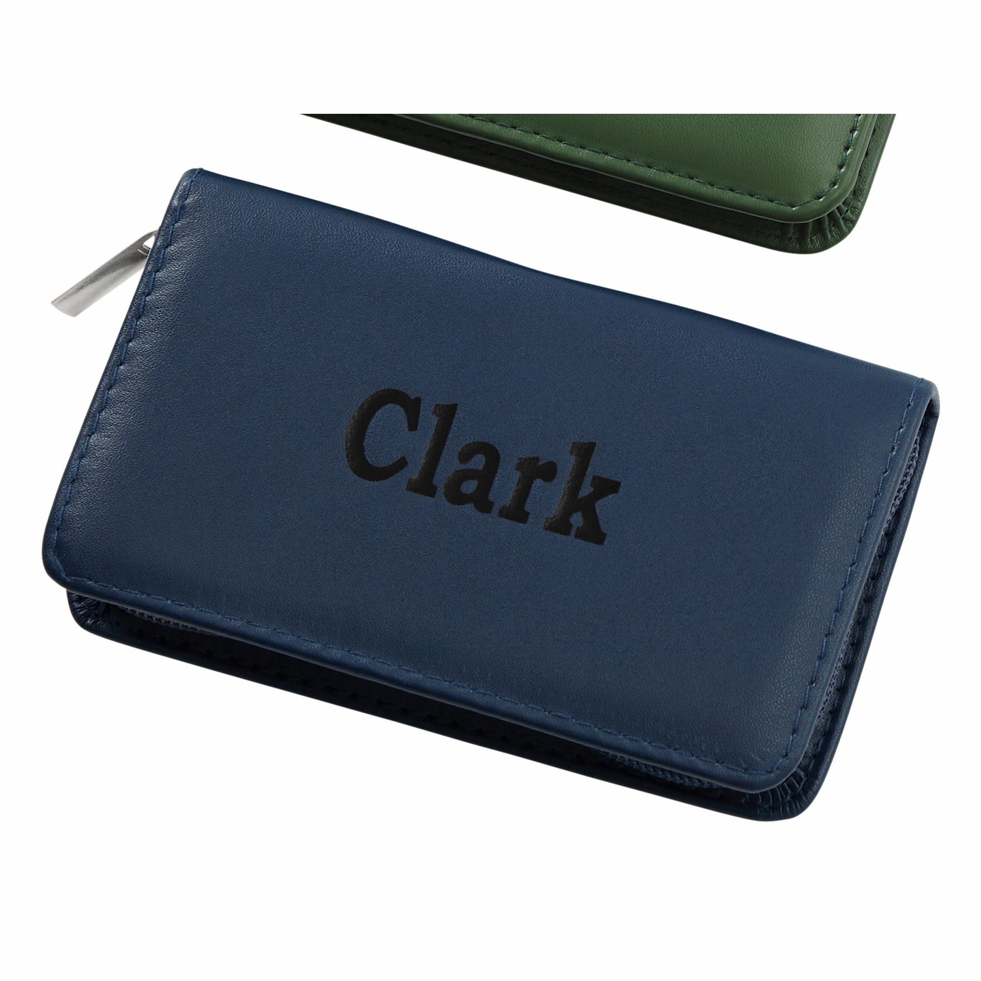 18-Piece Faux-Leather Grooming Kit, Navy Blue, large