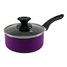 Ginny's 22-Piece Ceramic Cookware Set, Purple Punch, large