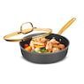 Granitestone Armor Max 4-Quart Hard-Anodized Saut&eacute; Pan, , large