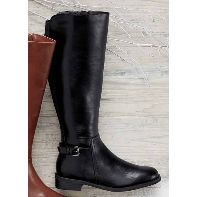 Riding Boot, Black, large