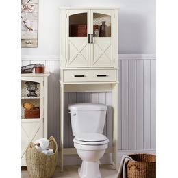 Bathroom Storage E Savers Over The Toilet Cabinets Country Farmhouse E Saver And Towel Cabinet