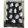 Chenille Halloween Shower Curtain, , large