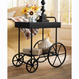 Industrial-Style Leeds End Table, , large