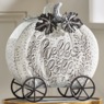 Metal Hello Fall Pumpkin Planter, , large