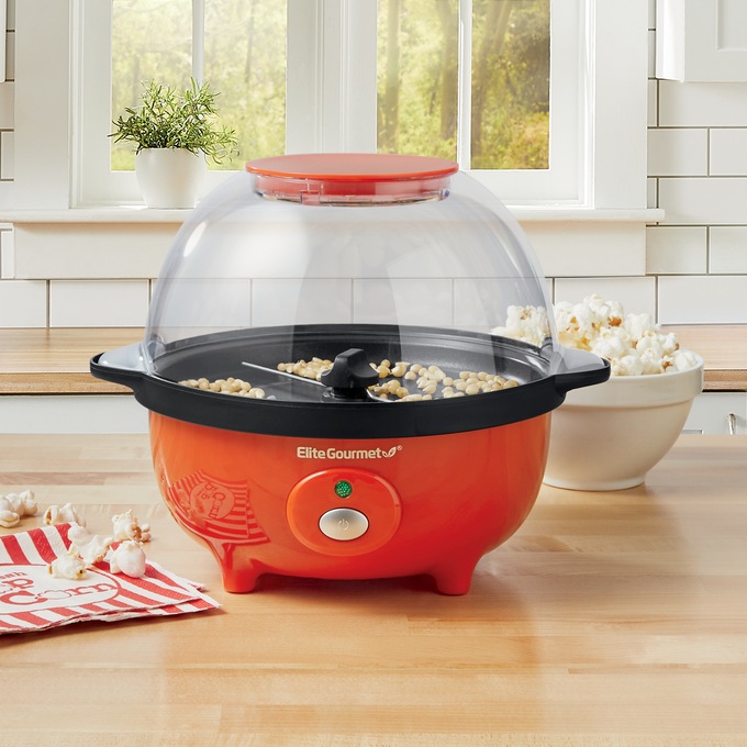 Elite Gourmet 3 Qt. Popcorn Maker Country Door