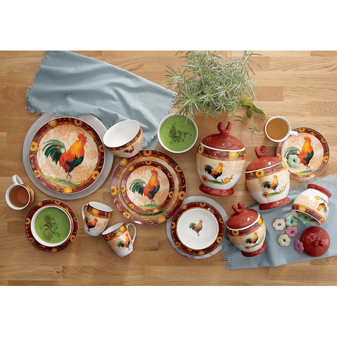 Golden Rooster Dinnerware &amp; Canister Sets, , large