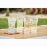 Set of 4 Assorted Swirl Acrylic Tumblers, , large