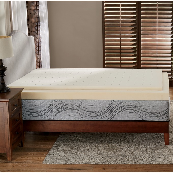 Sleep Connection 1.5" Memory Foam Topper, , large
