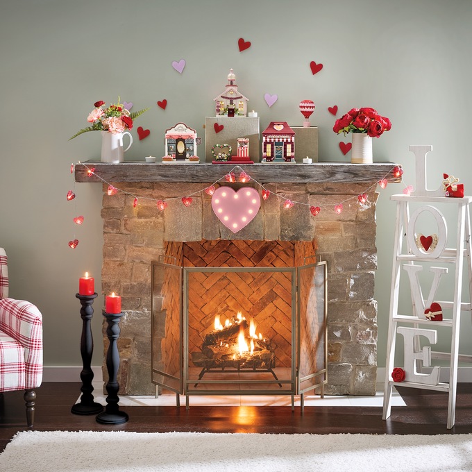 Set of 2 Farmhouse Floor Candleholders, , large