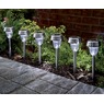 6-Piece Solar Stake Light Set, , large