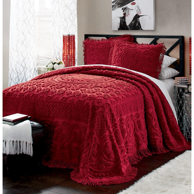 Emily Floral Chenille Bedspread Country Door