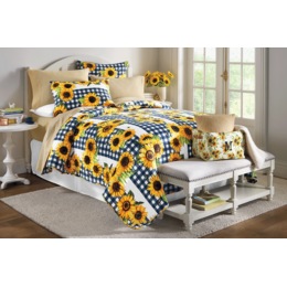 Sunflower 3-Piece Quilt Set, , large