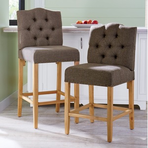 Laney Upholstered Bar Stool, , large