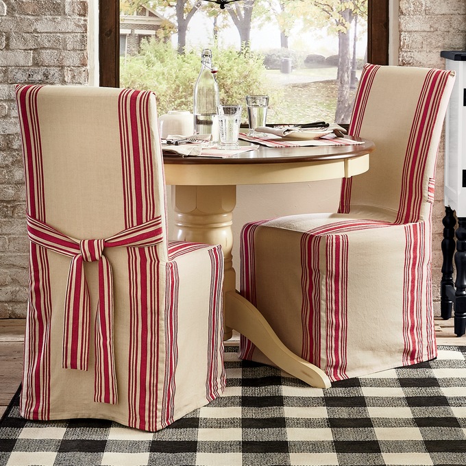 Farm Table Dining Chair Cover Country Door
