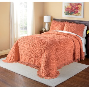 Brights Chenille Bedspread, , large