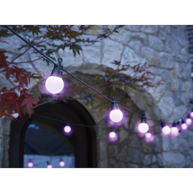 25' Solar String Lights, , large