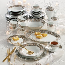 47-Piece Accent Dinnerware Set, , large