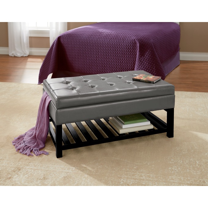 Hudson Storage Bench, , large