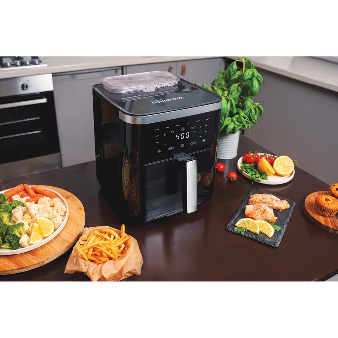 Guy Fieri Flavortown 6.5-Quart Steam Air Fryer, Black, large