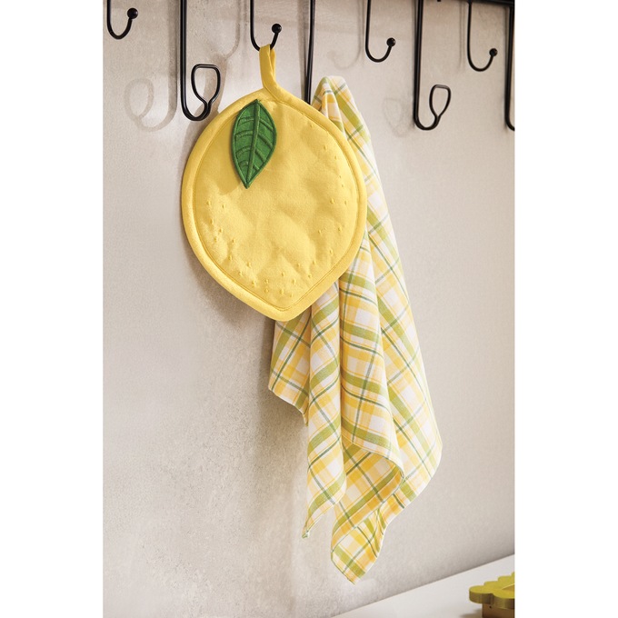 Lemon Potholder Set, , large