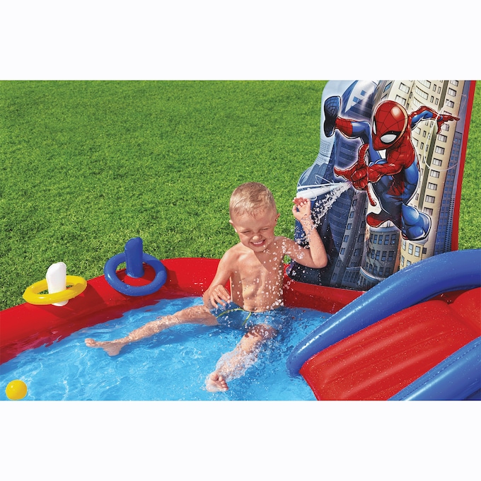 Spider-Man Inflatable Kids Water Play Center, , large