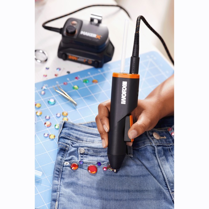 MAKERX Hot Glue Gun by WORX, , large