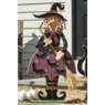 Chunky Wood Cutouts Lit Witch, , large