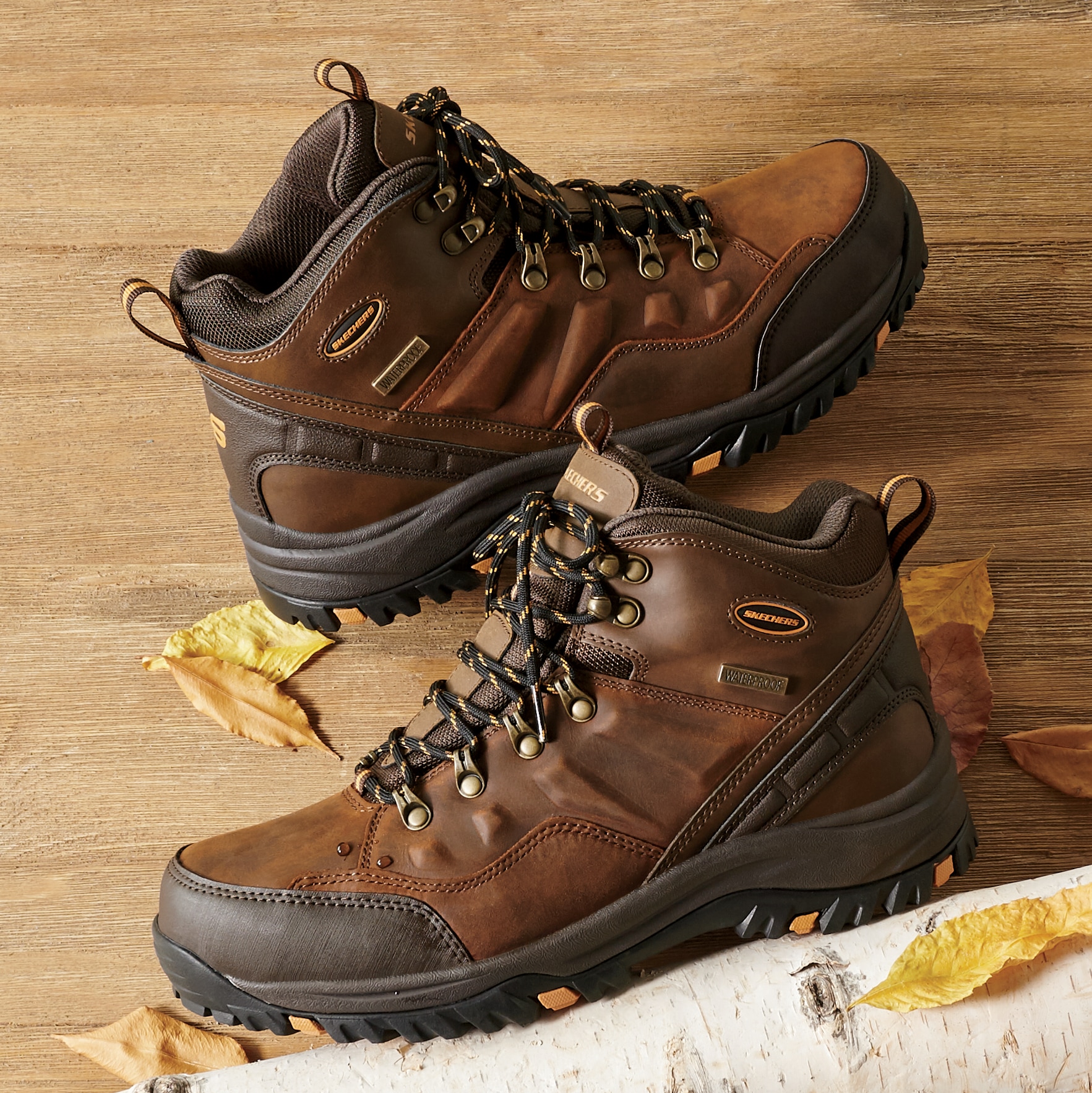 skechers relment traven waterproof boots