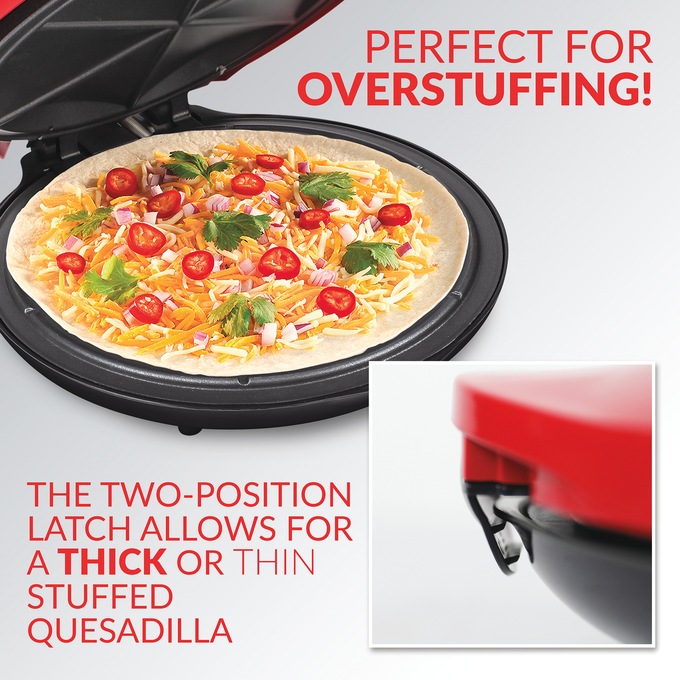 Taco Tuesday 10" Electric Quesadilla Maker, , large