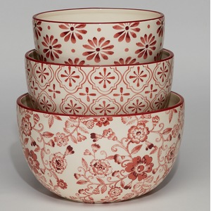 Set of 3 Shana Mixing Bowls, , large