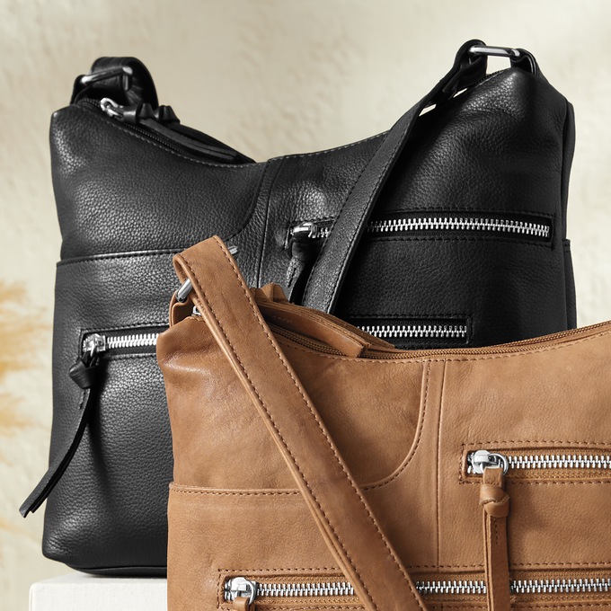Leather Tote, , large