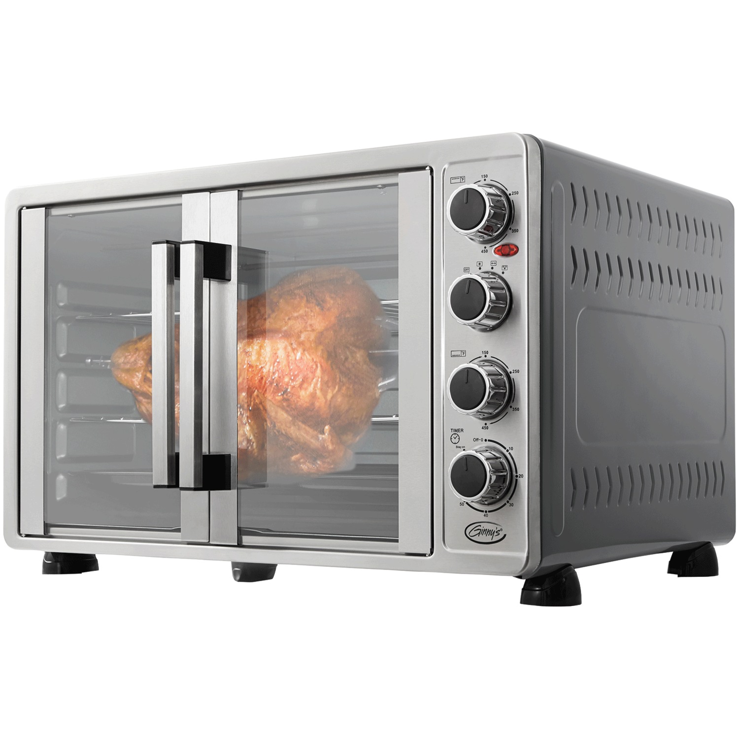 Double best sale toaster oven