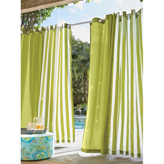 Indoor/Outdoor 96" Solid Grommet Panel, , large