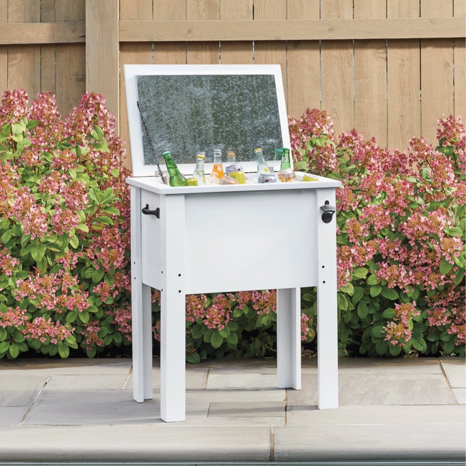 Lift-Top Patio Cooler, , large