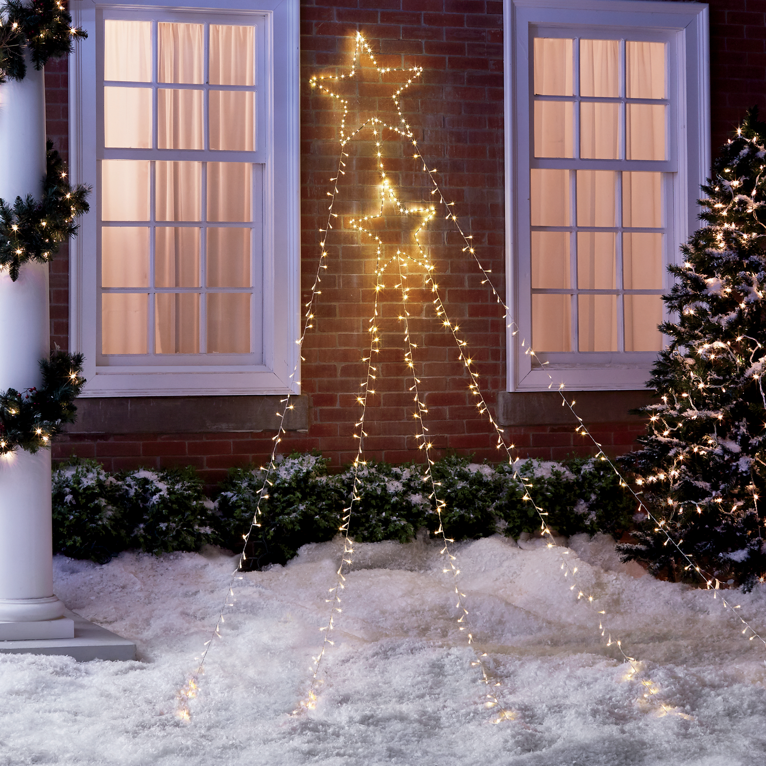 Double Shooting Star Light Country Door