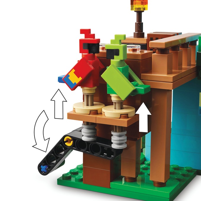 LEGO Minecraft The Parrot Houses, , large