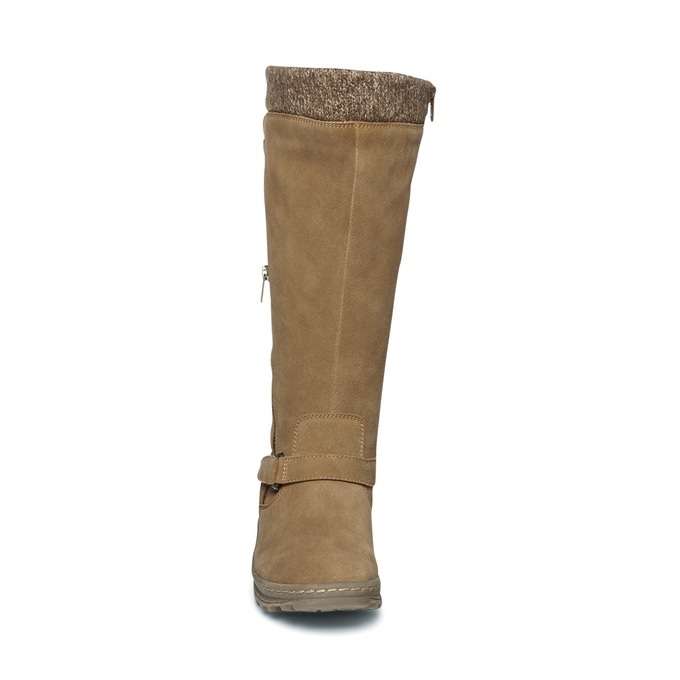 Baretraps Adele Side Zip Suede Boot, Whiskey, large
