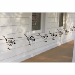 Solar Bird String Lights, , large