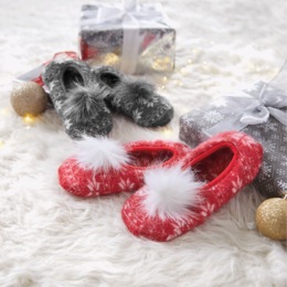 MUK LUKS Women&rsquo;s Ballerina Heat Retainer Thermal Insulated Slipper, , large